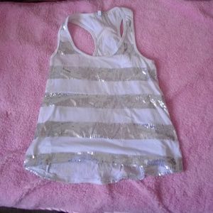 Sparkly tank top
